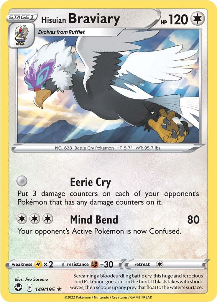 Hisuian Braviary (149/195) [Sword & Shield: Silver Tempest] | Odin's Place