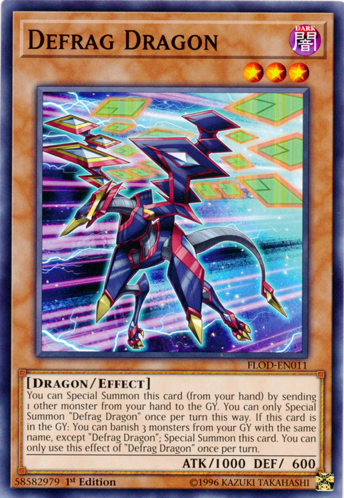 Defrag Dragon [FLOD-EN011] Common | Odin's Place
