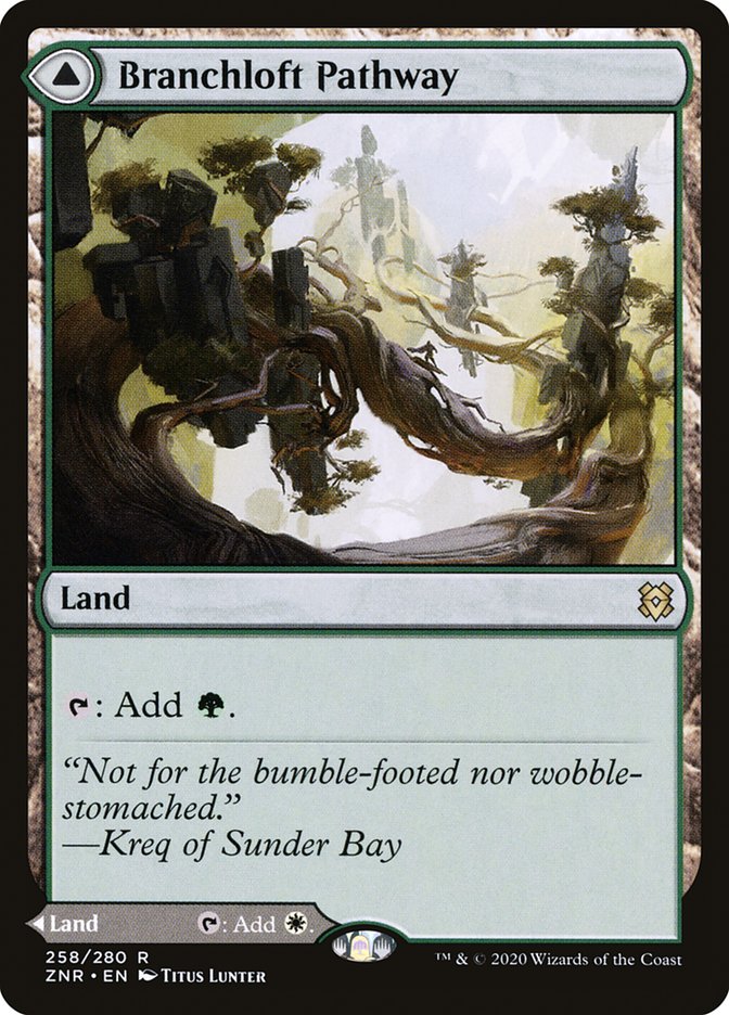 Branchloft Pathway // Boulderloft Pathway [Zendikar Rising] | Odin's Place