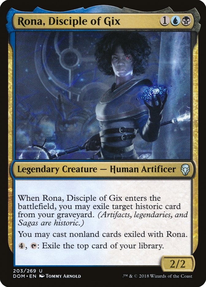 Rona, Disciple of Gix (203) [Dominaria] | Odin's Place