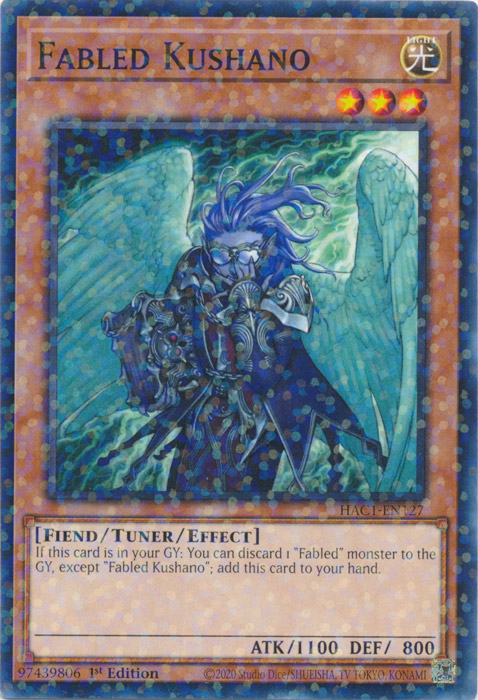 Fabled Kushano (Duel Terminal) [HAC1-EN127] Common | Odin's Place