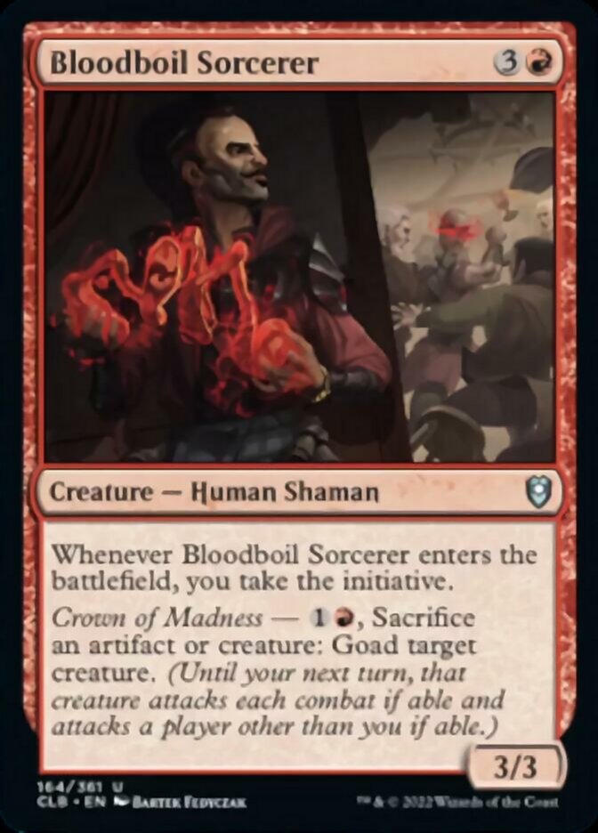 Bloodboil Sorcerer [Commander Legends: Battle for Baldur's Gate] | Odin's Place