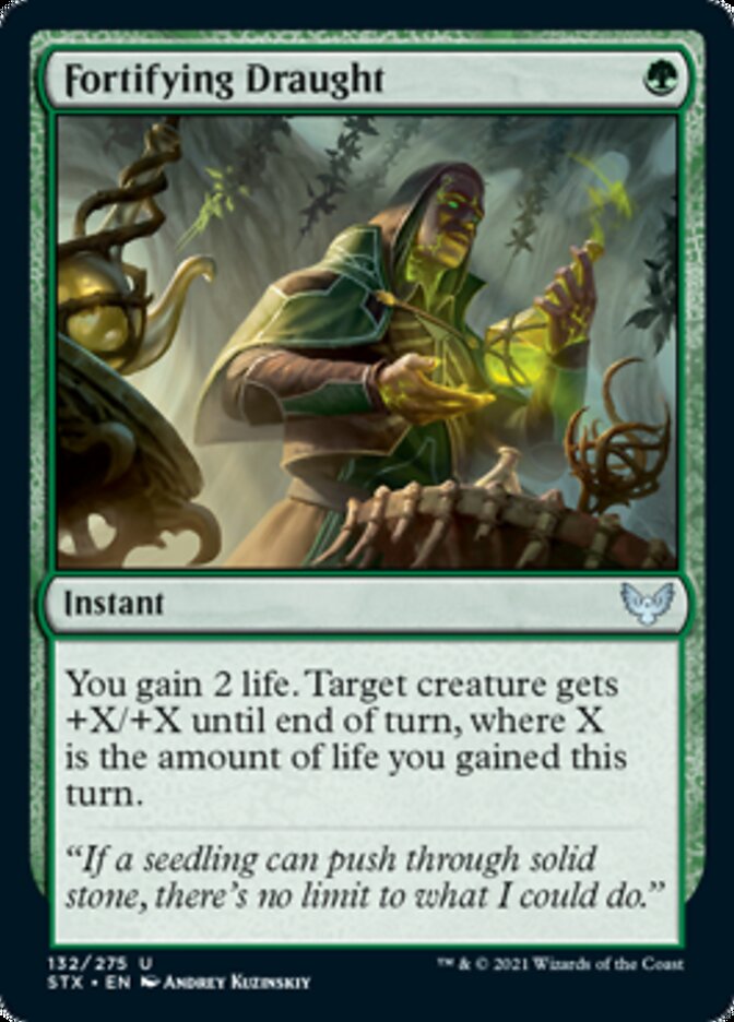 Fortifying Draught [Strixhaven: School of Mages] | Odin's Place