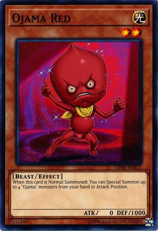 Ojama Red [OP08-EN015] Common | Odin's Place
