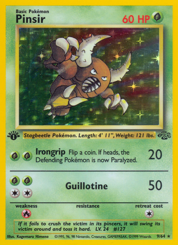 Pinsir (9/64) [Jungle 1st Edition] | Odin's Place