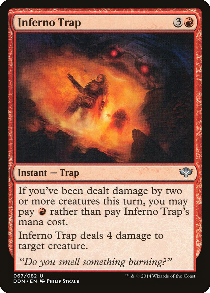 Inferno Trap (67) [Duel Decks: Speed vs. Cunning] | Odin's Place