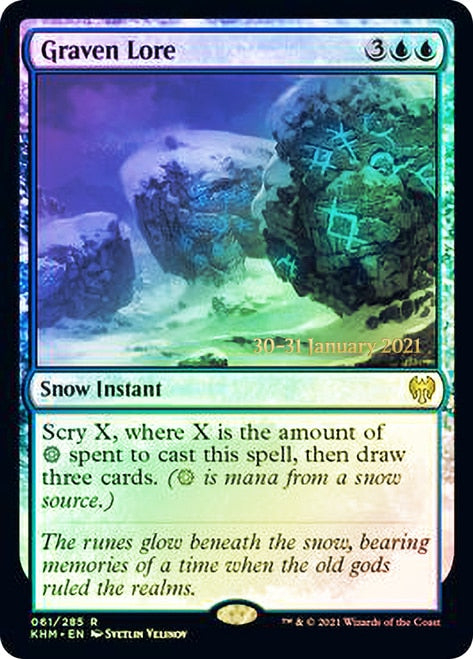 Graven Lore [Kaldheim Prerelease Promos] | Odin's Place