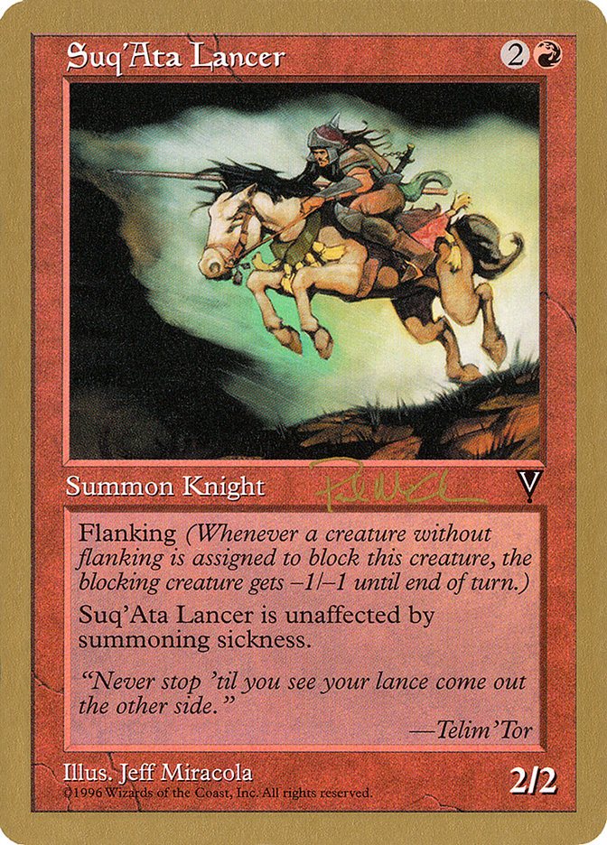 Suq'Ata Lancer (Paul McCabe) [World Championship Decks 1997] | Odin's Place