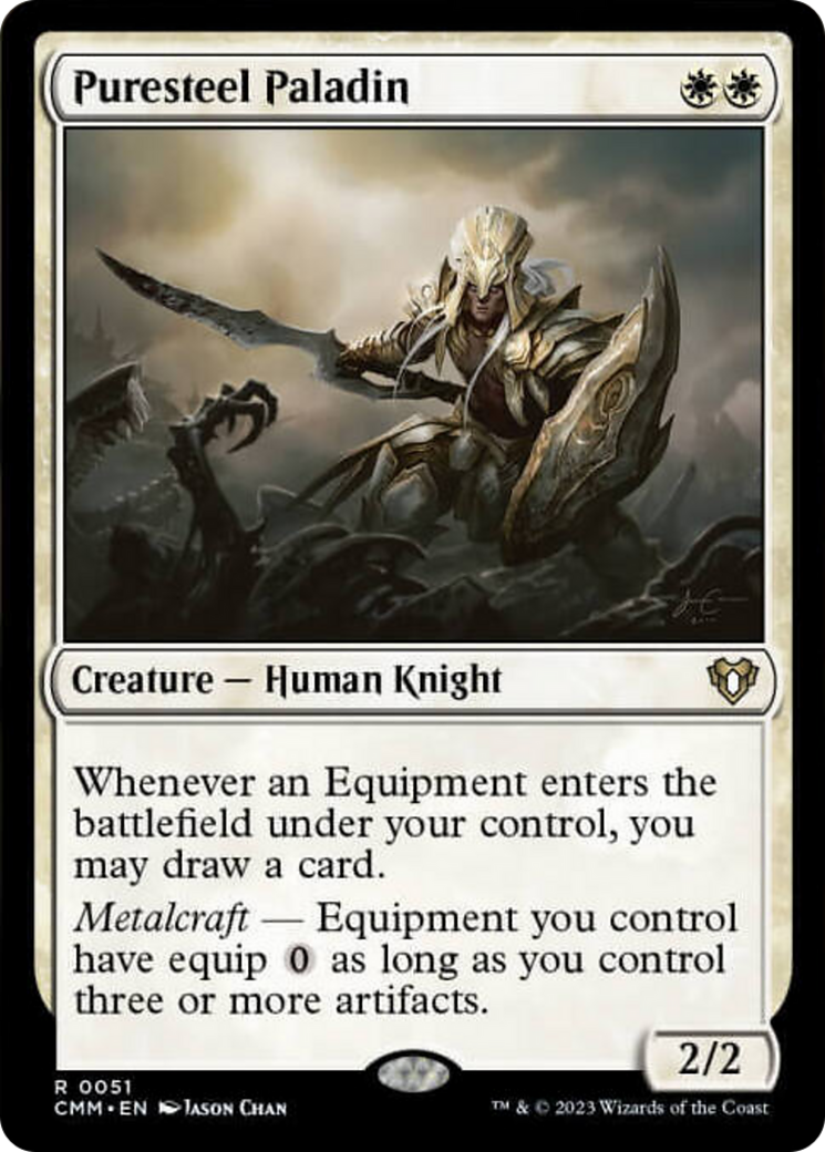 Puresteel Paladin [Commander Masters] | Odin's Place