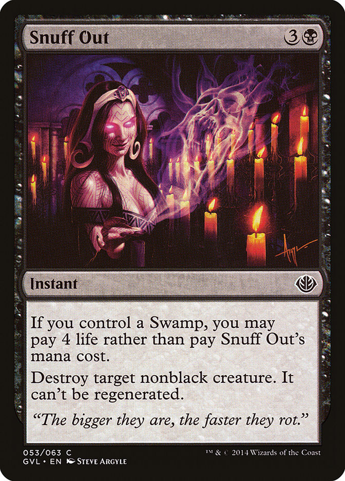 Snuff Out (53) (Garruk vs. Liliana) [Duel Decks Anthology] | Odin's Place