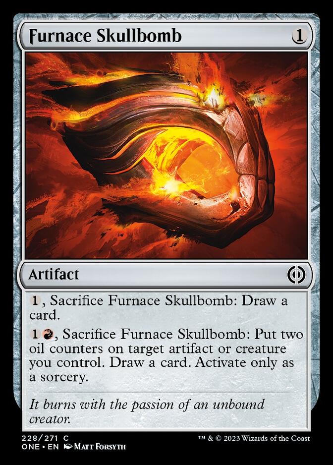 Furnace Skullbomb [Phyrexia: All Will Be One] | Odin's Place
