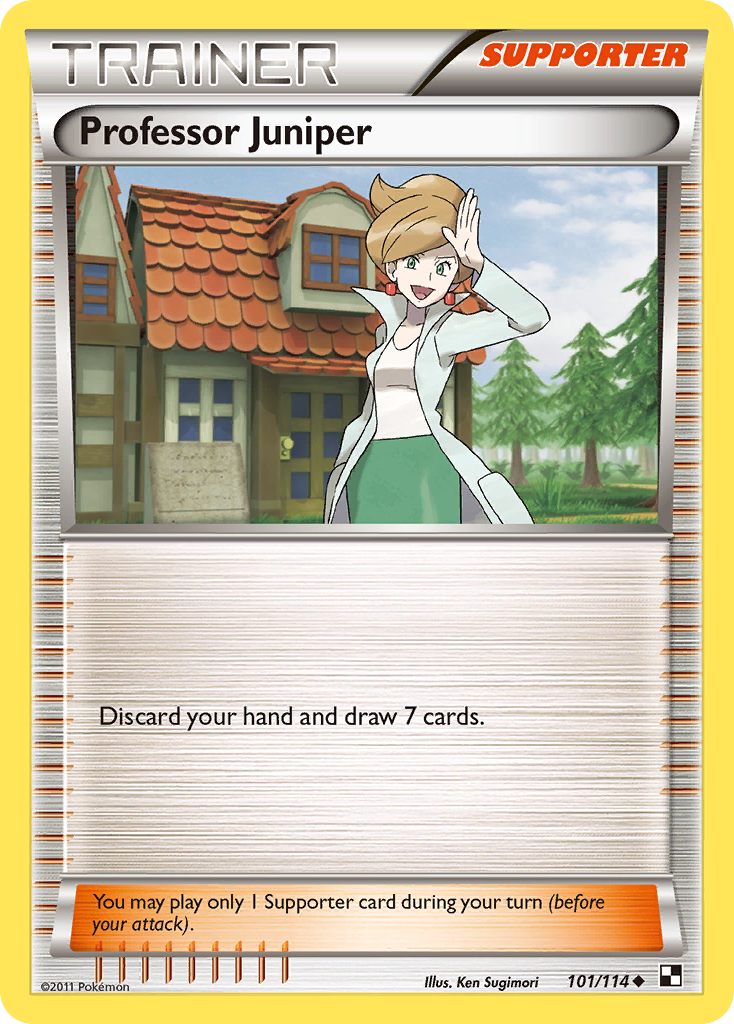 Professor Juniper (101/114) [Black & White: Base Set] | Odin's Place