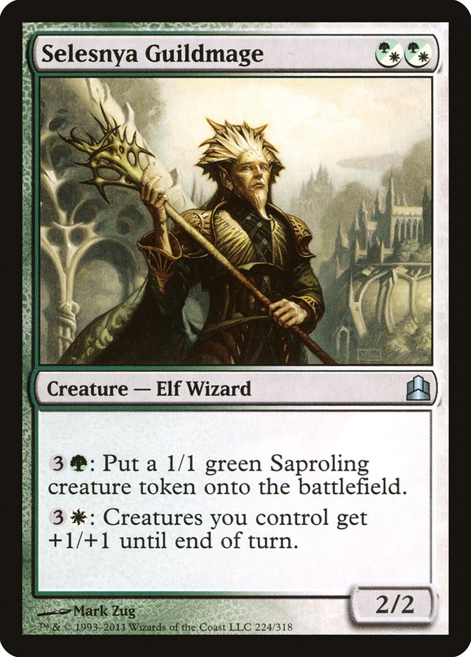 Selesnya Guildmage (224) [Commander 2011] | Odin's Place