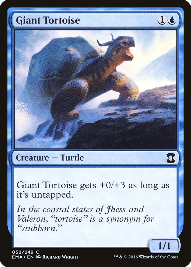Giant Tortoise (52) [Eternal Masters] | Odin's Place