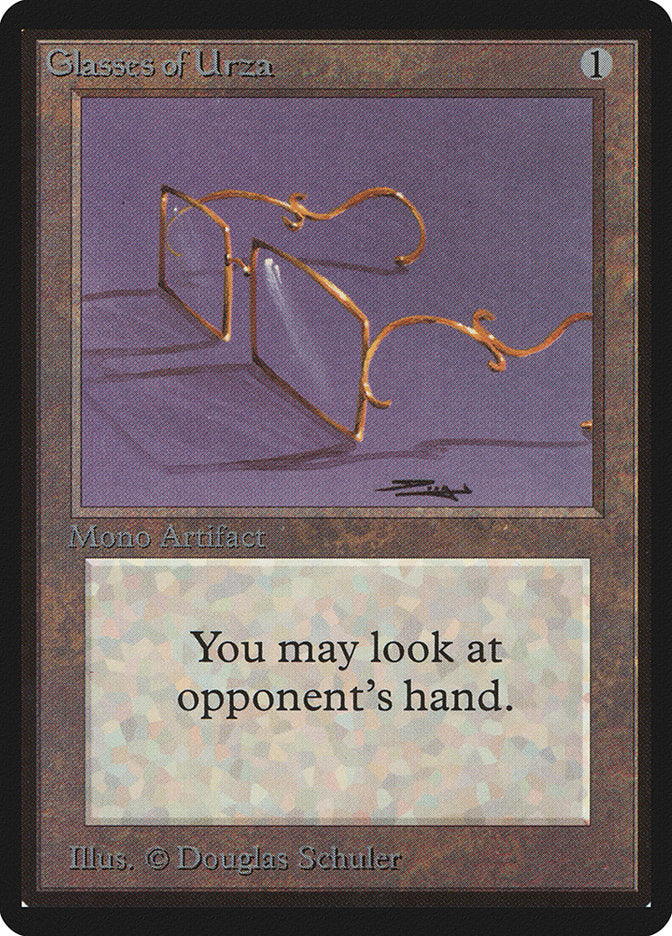 Glasses of Urza (246) [Beta Edition] | Odin's Place