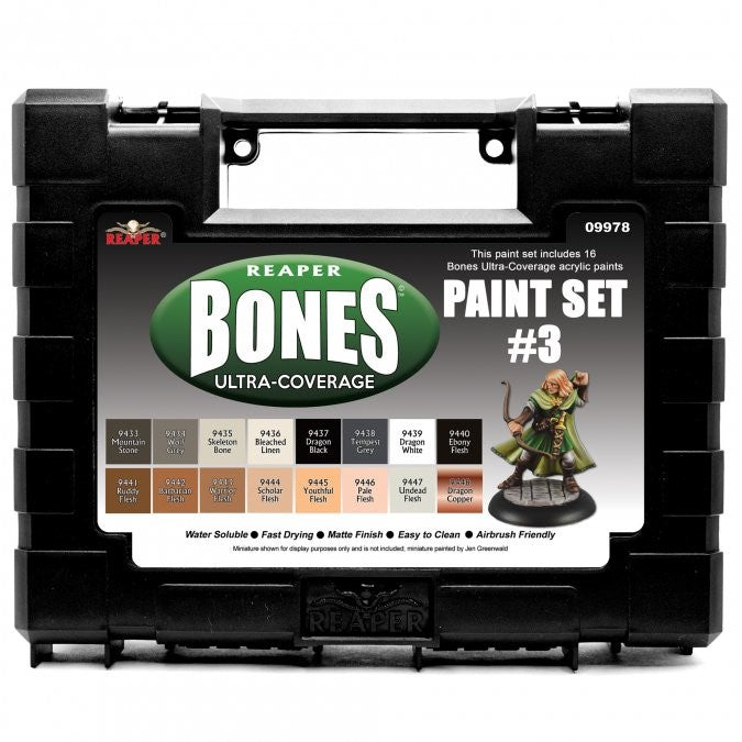 Reaper Master Series Paints: Ultra-Coverage Paint Set #3 | Odin's Place