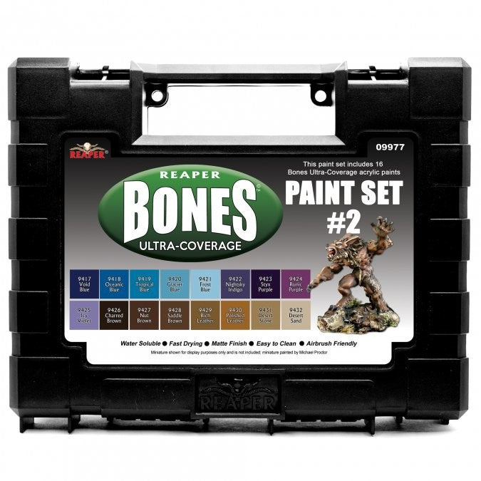 Reaper Master Series Paints: Bones Ultra-Coverage Paint Set 2 | Odin's Place