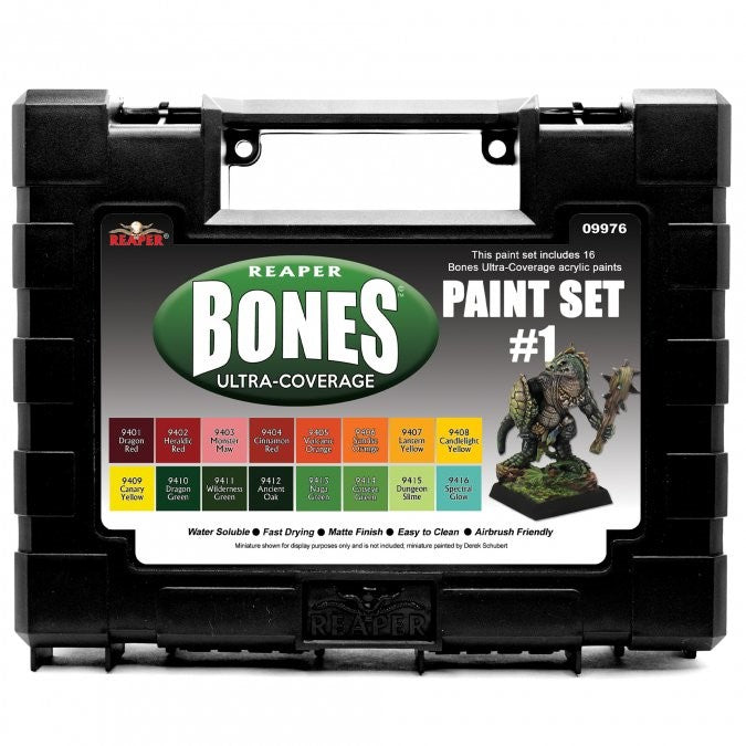 Reaper Master Series Paints: Bones Ultra-Coverage Paint Set 1 | Odin's Place