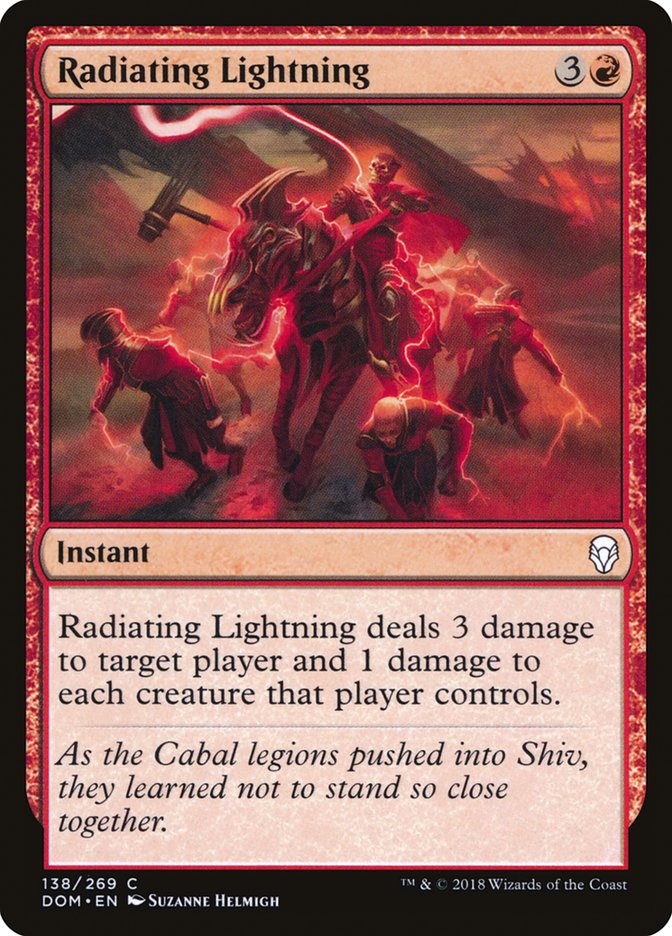 Radiating Lightning (138) [Dominaria] | Odin's Place