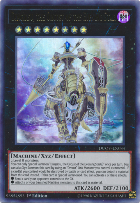Dingirsu, the Orcust of the Evening Star [DUOV-EN084] Ultra Rare | Odin's Place