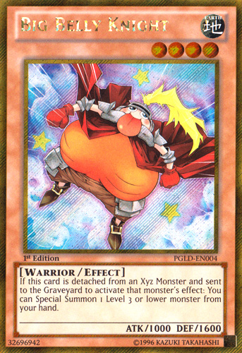 Big Belly Knight [PGLD-EN004] Gold Secret Rare | Odin's Place
