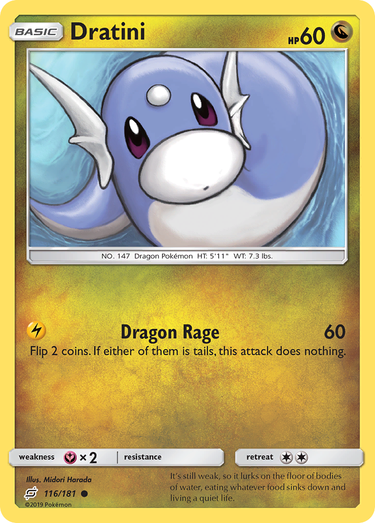 Dratini (116/181) [Sun & Moon: Team Up] | Odin's Place