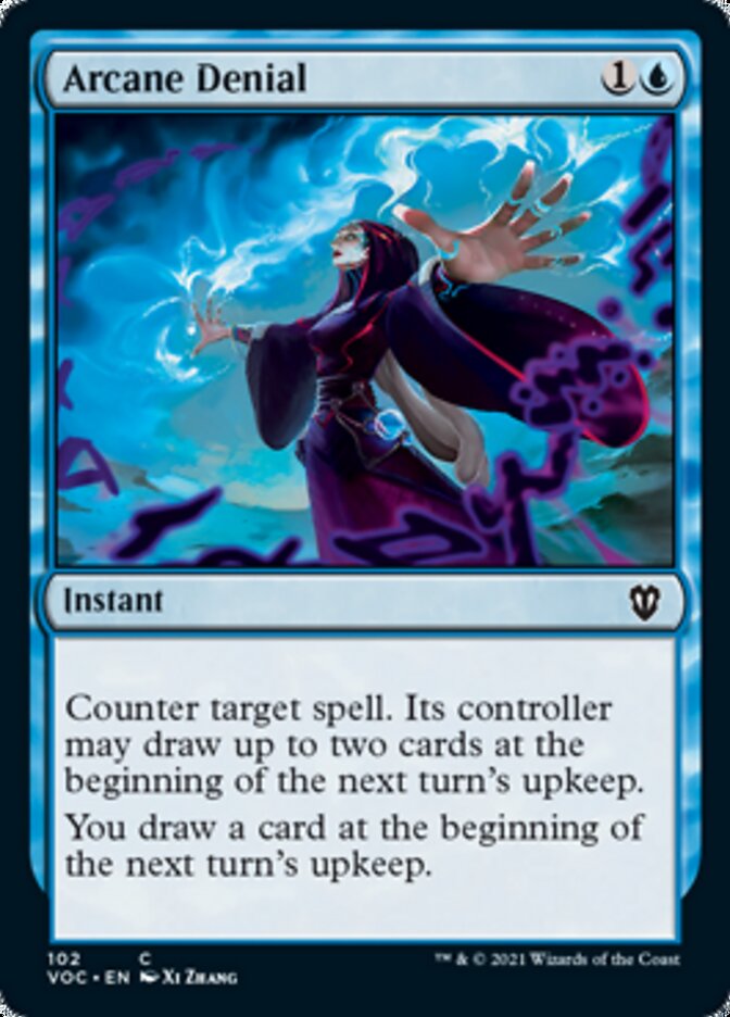 Arcane Denial [Innistrad: Crimson Vow Commander] | Odin's Place