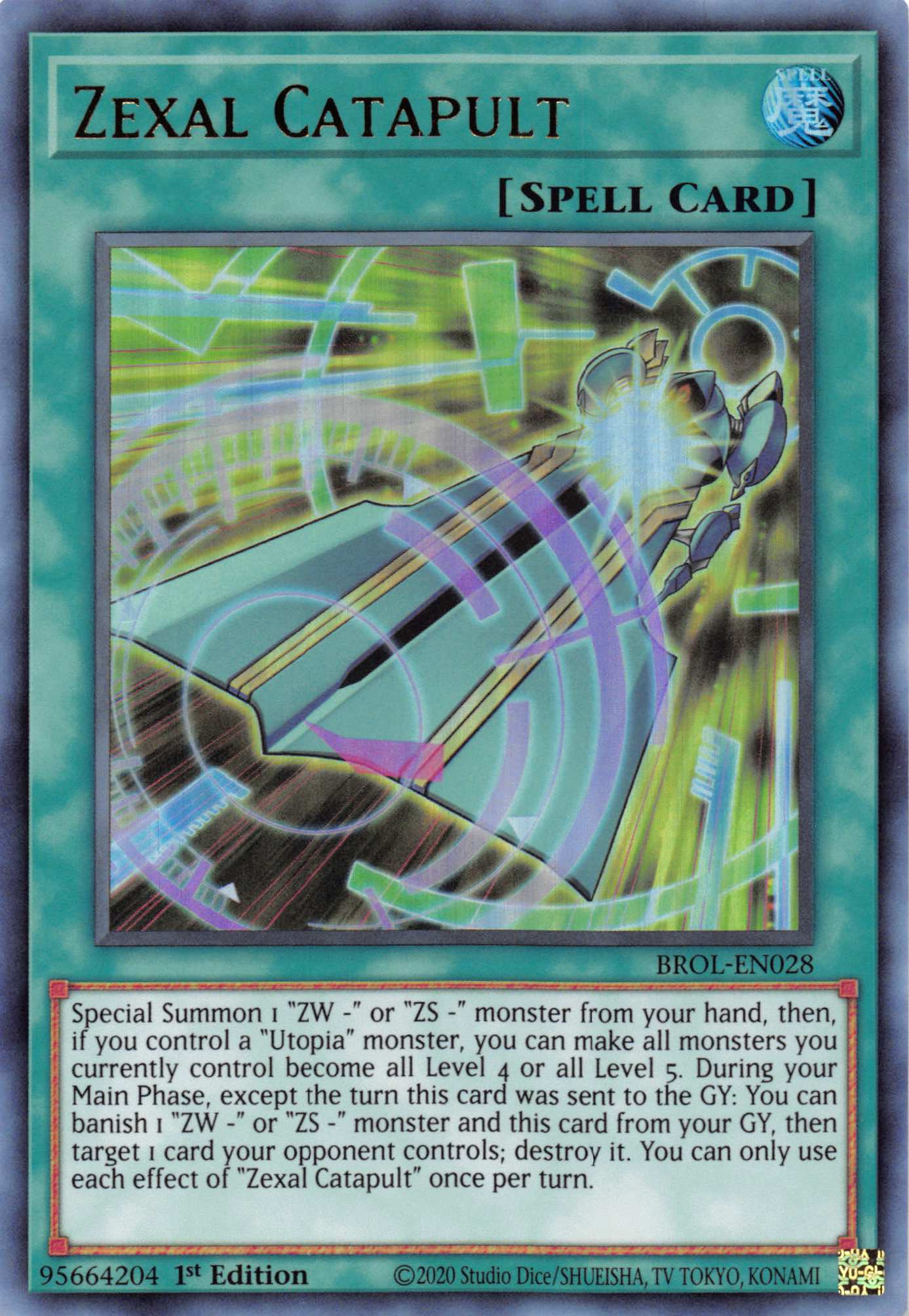 Zexal Catapult [BROL-EN028] Ultra Rare | Odin's Place
