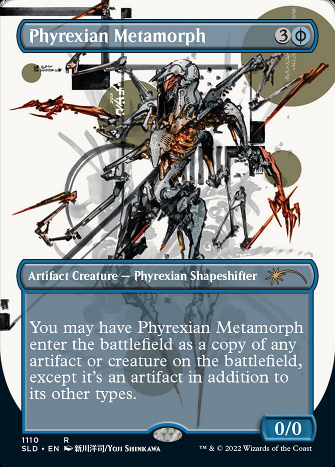 Phyrexian Metamorph (Borderless) [Secret Lair Drop Series] | Odin's Place