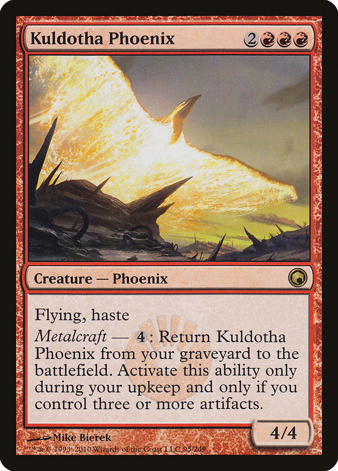 Kuldotha Phoenix (95) [Scars of Mirrodin] | Odin's Place