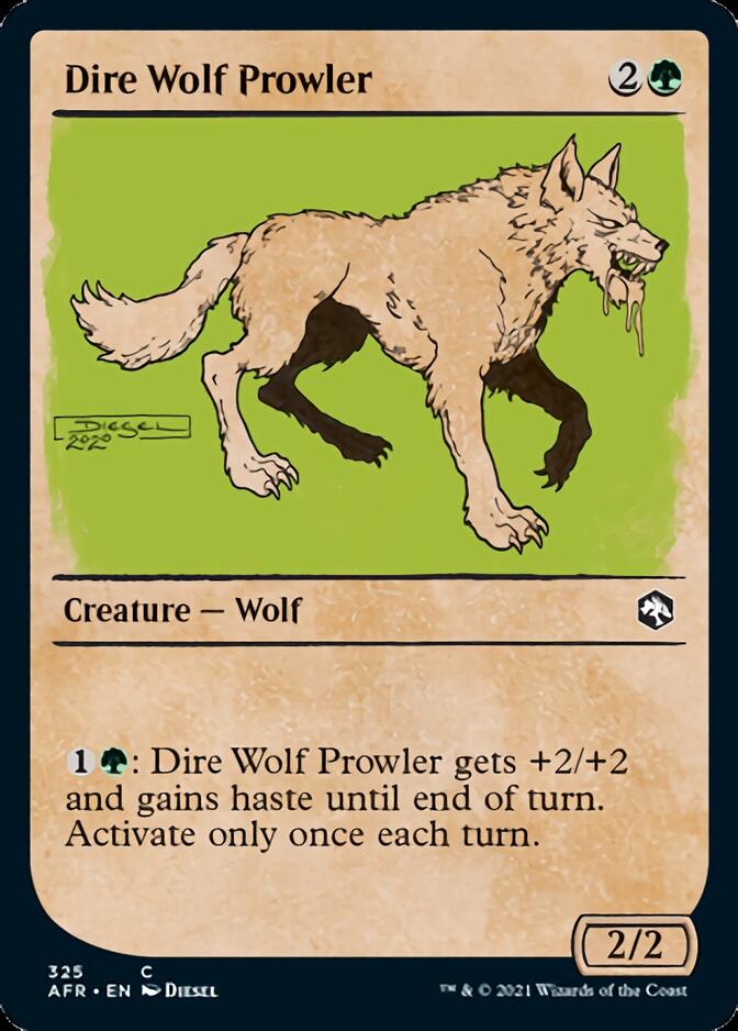 Dire Wolf Prowler (Showcase) [Dungeons & Dragons: Adventures in the Forgotten Realms] | Odin's Place
