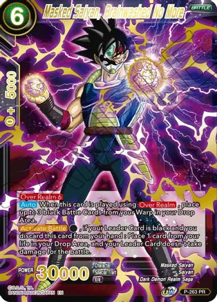 Masked Saiyan, Brainwashed No More (Gold Stamped) (P-263) [Mythic Booster] | Odin's Place