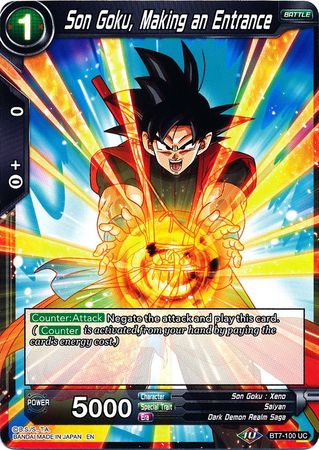 Son Goku, Making an Entrance (BT7-100) [Assault of the Saiyans] | Odin's Place