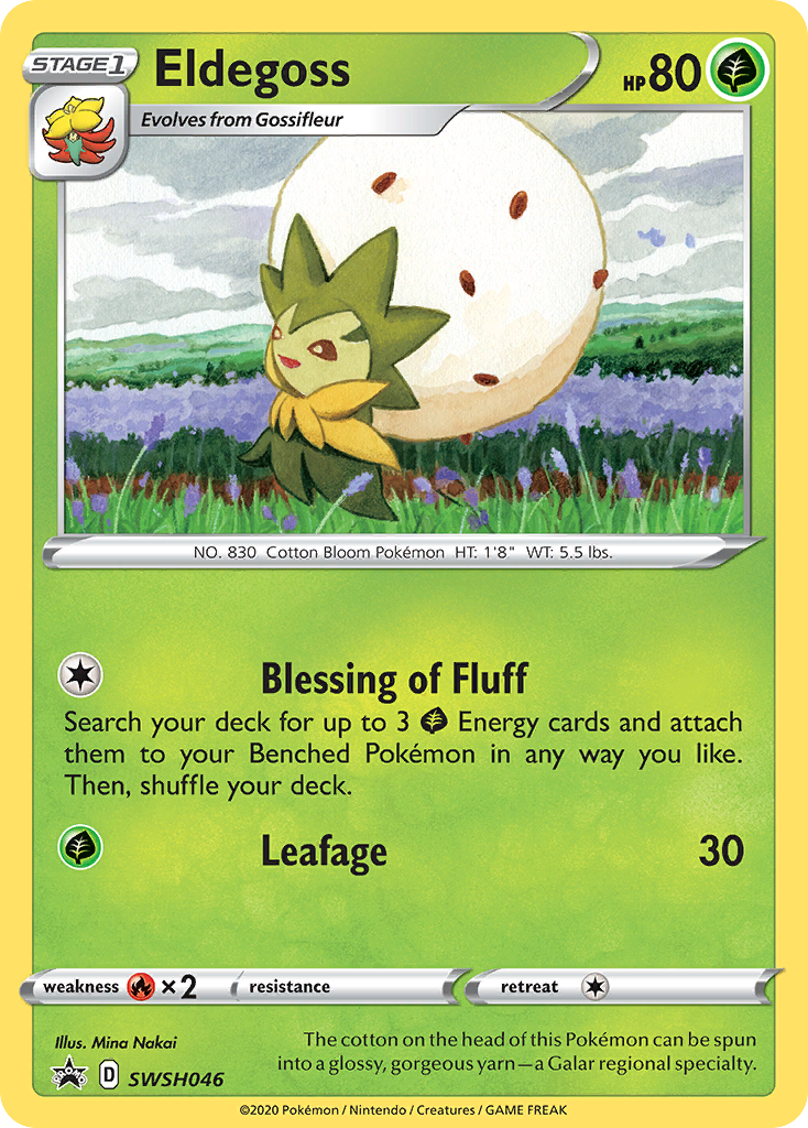 Eldegoss (SWSH046) [Sword & Shield: Black Star Promos] | Odin's Place