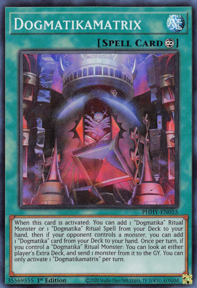 Dogmatikamatrix [PHHY-EN055] Super Rare | Odin's Place