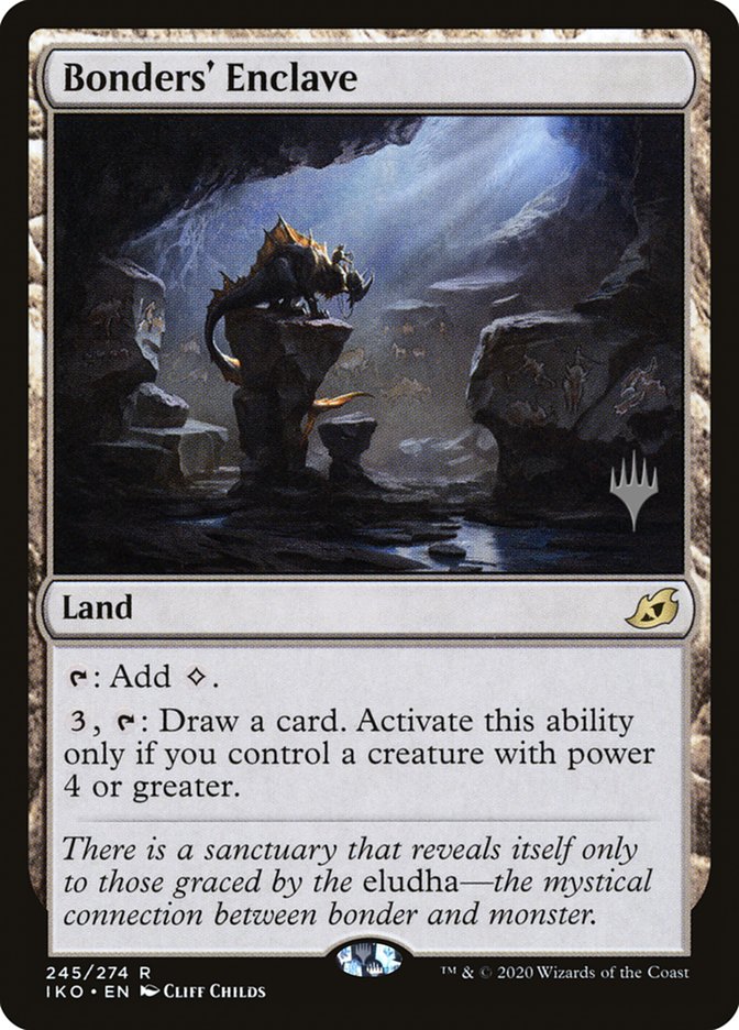 Bonders' Enclave (Promo Pack) [Ikoria: Lair of Behemoths Promos] | Odin's Place