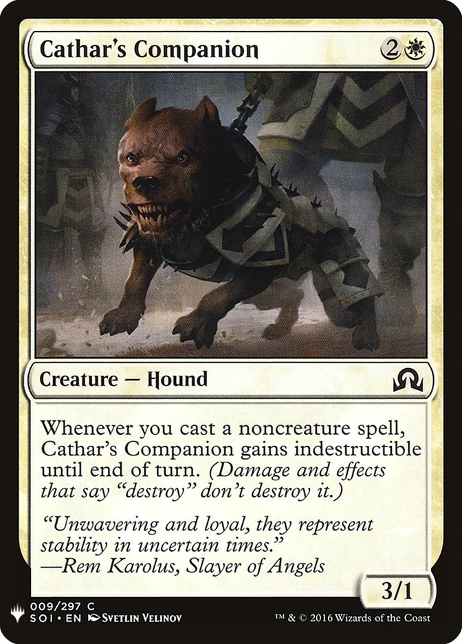 Cathar's Companion [Mystery Booster] | Odin's Place