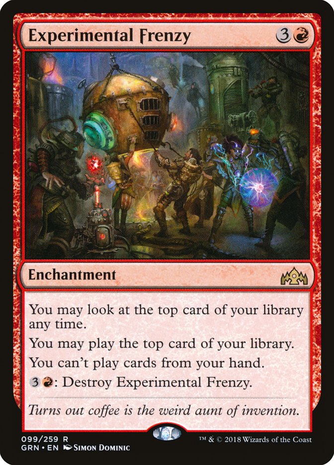 Experimental Frenzy (99) [Guilds of Ravnica] | Odin's Place