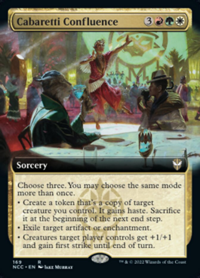 Cabaretti Confluence (Extended Art) [Streets of New Capenna Commander] | Odin's Place