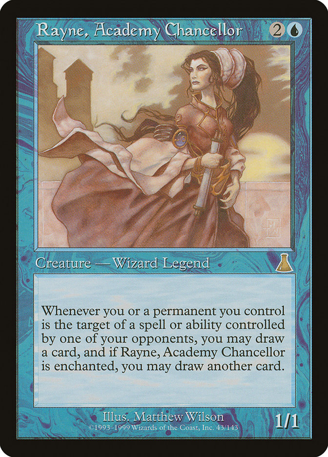 Rayne, Academy Chancellor (43) [Urza's Destiny] | Odin's Place