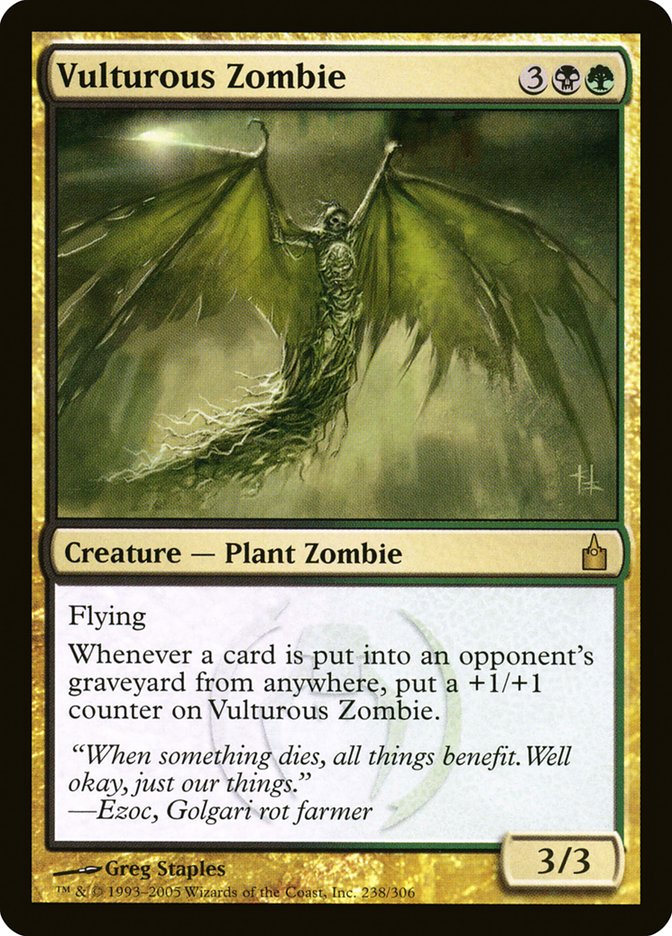 Vulturous Zombie (238) [Ravnica: City of Guilds] | Odin's Place