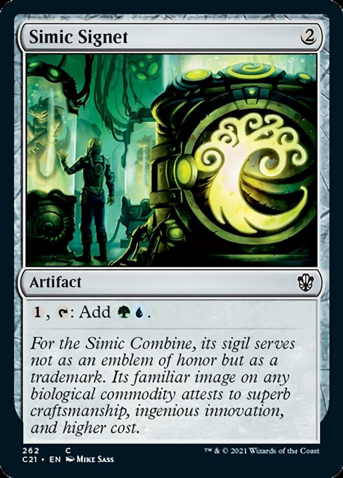 Simic Signet [Commander 2021] | Odin's Place