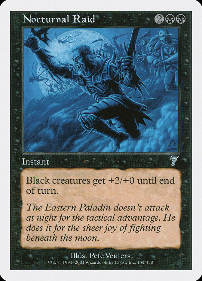 Nocturnal Raid (151) [Seventh Edition] | Odin's Place