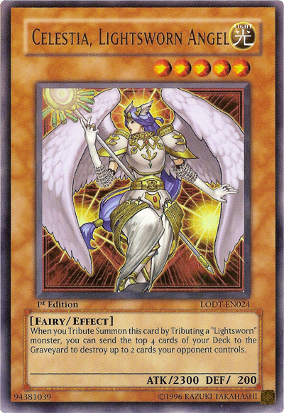 Celestia, Lightsworn Angel [LODT-EN024] Ultra Rare | Odin's Place