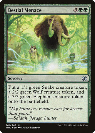 Bestial Menace (141) [Modern Masters 2015] | Odin's Place