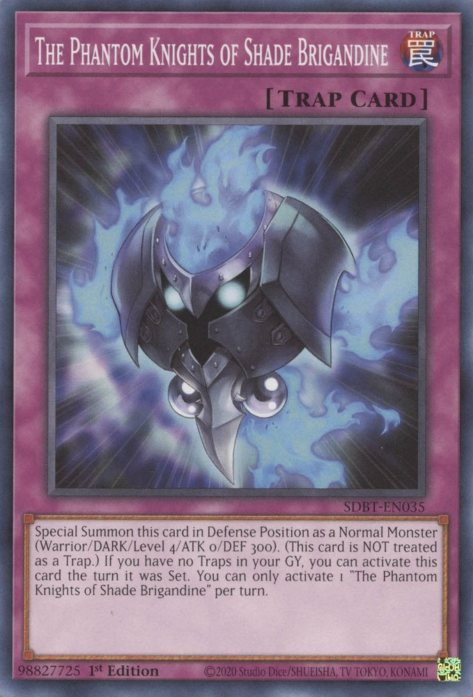 The Phantom Knights of Shade Brigandine [SDBT-EN035] Common | Odin's Place