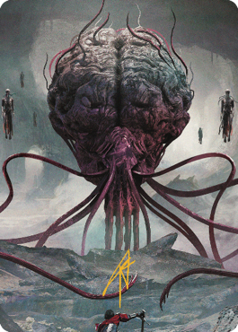 Elder Brain Art Card (Gold-Stamped Signature) [Commander Legends: Battle for Baldur's Gate Art Series] | Odin's Place