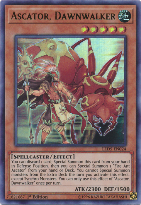 Ascator, Dawnwalker [LED5-EN024] Ultra Rare | Odin's Place