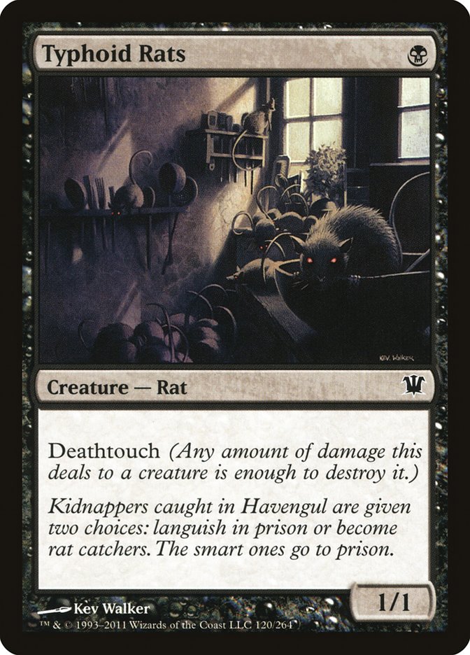 Typhoid Rats (120) [Innistrad] | Odin's Place