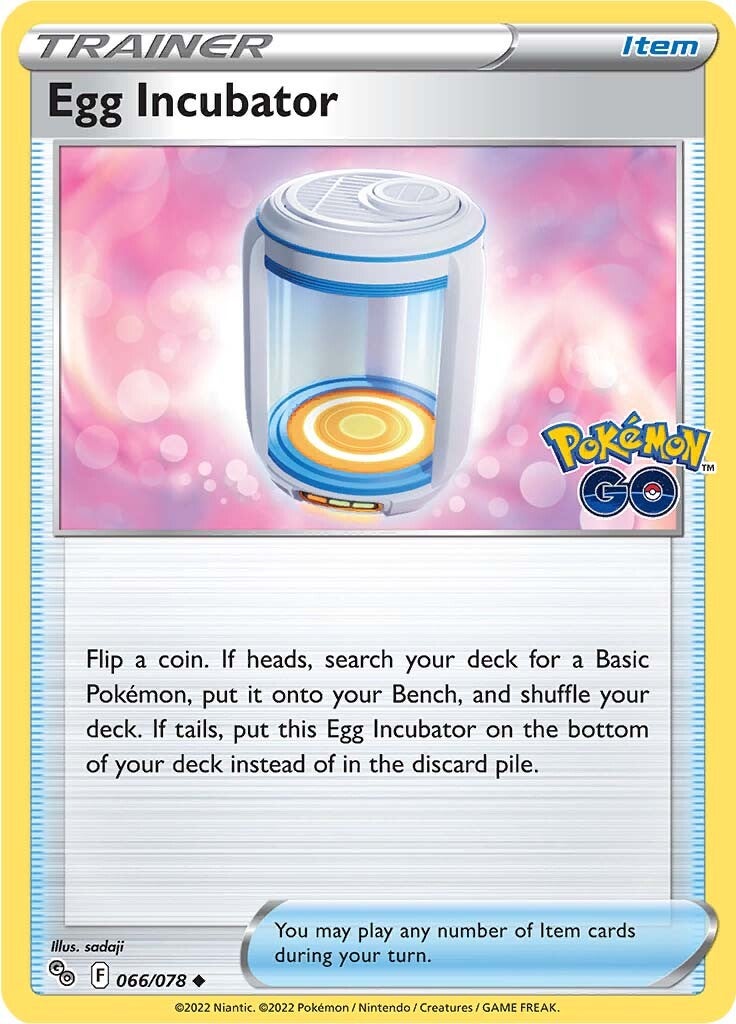 Egg Incubator (066/078) [Pokémon GO] | Odin's Place
